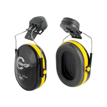 JSP InterGP™ Mounted Ear Defenders, Yellow