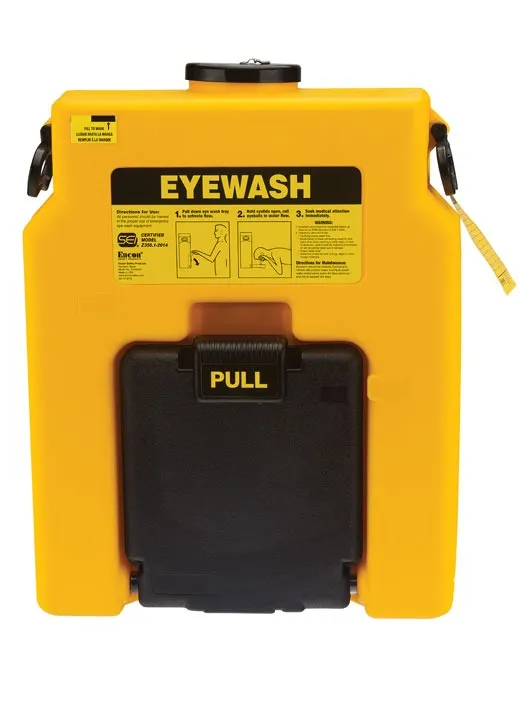 ENCON Eye Wash Station,14 Gallons, 01104050, 15 Minute Non-Injurious Stream 0