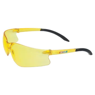 نظارات أمان ENCON® NASCAR® GT™، طلاء مضاد للخدش، بولي كربونات، كهرماني - 05328334