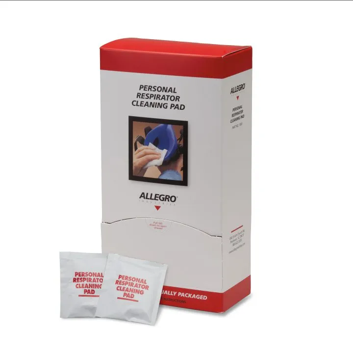 Personal Safety Equipment Cleaning Pads, Alcohol 70% (100/Box)