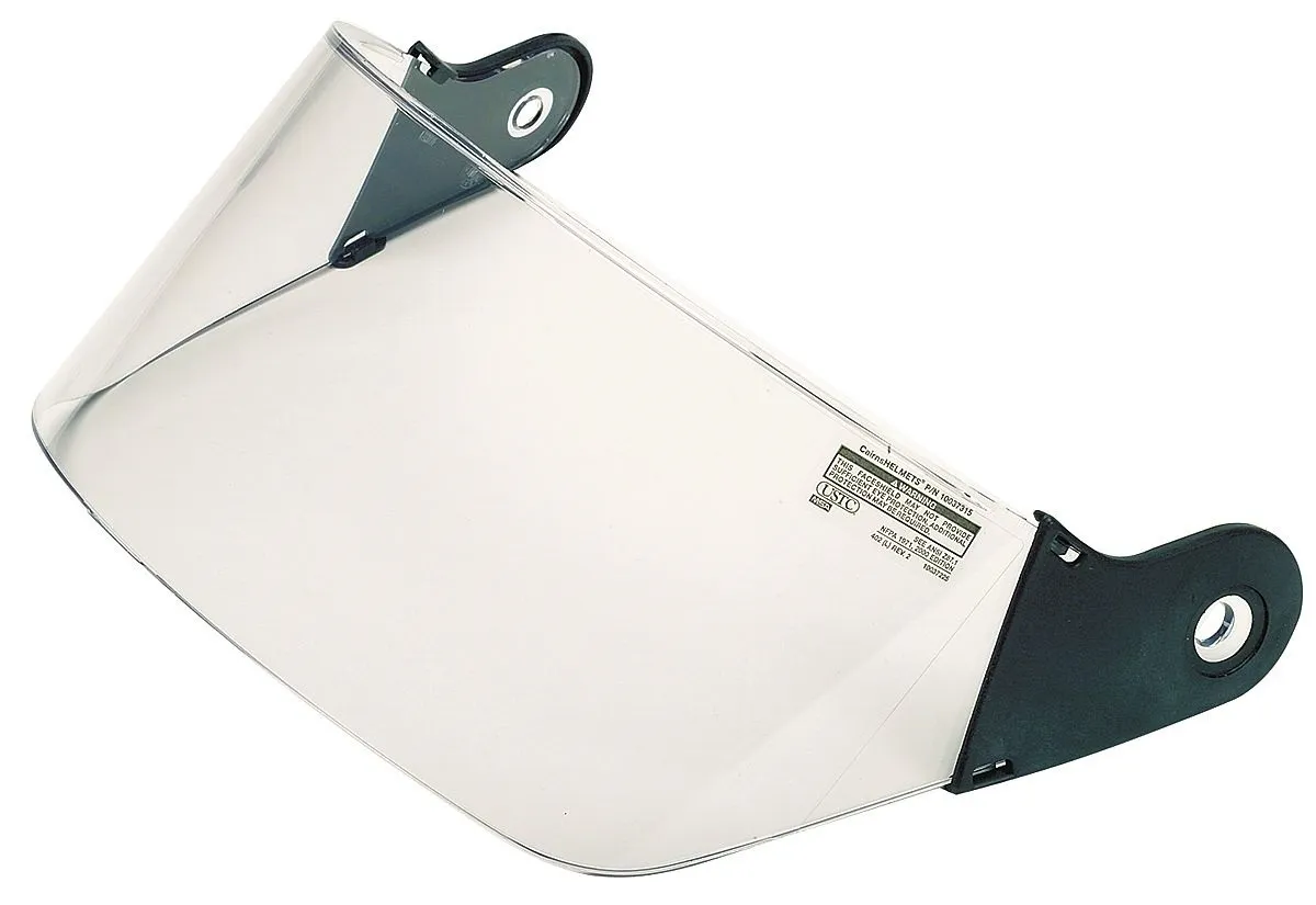 MSA Fire and Rescue Visor, Standard, Clear, 4 in - 10037315