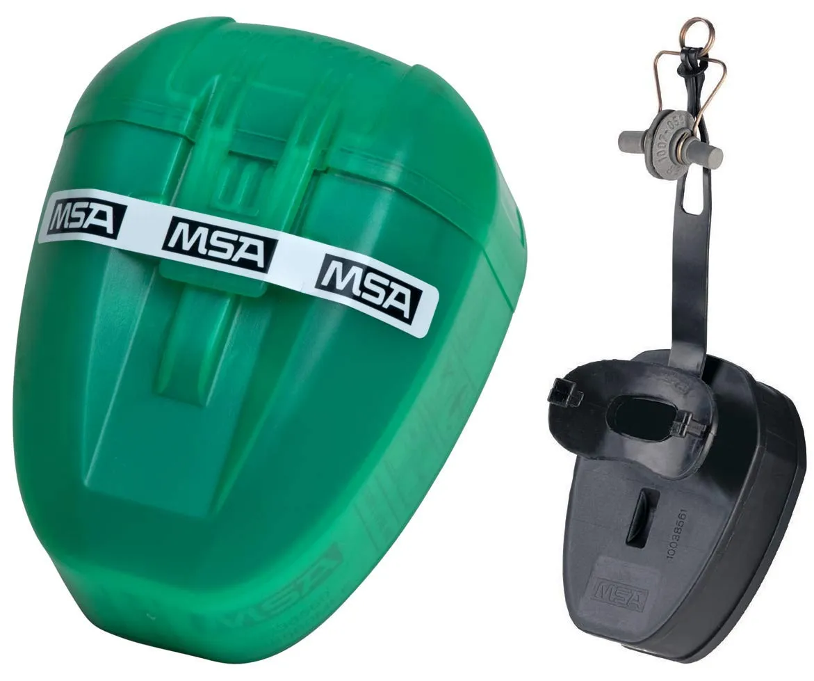 MSA MiniSCAPE, Escape Respirator, In Plastic Housing, ABEK 5 - 10038560