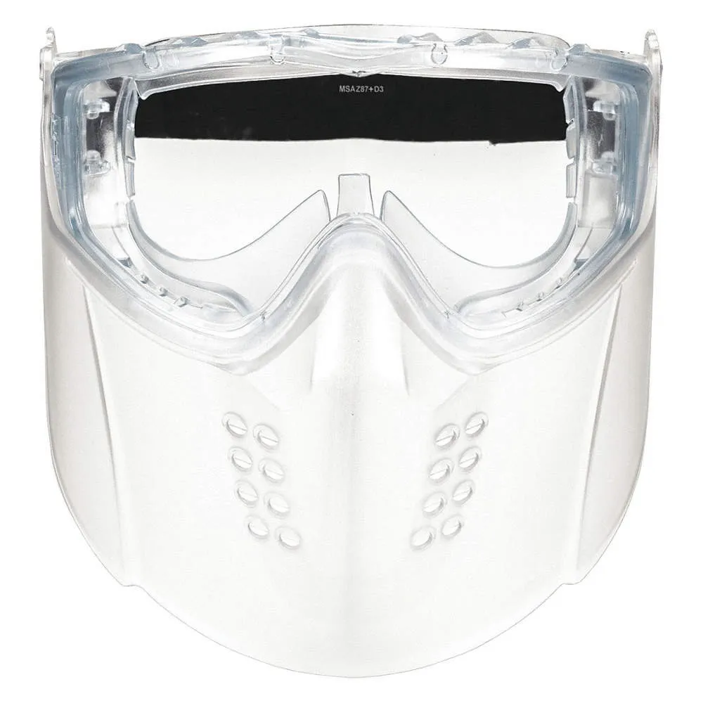MSA مجموعة Goggle Vertoggle Facesield ، Clear Congor - 10150069