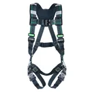 MSA EVOTECH Arc Flash Harness, Back, Hip & Front Steel D-rings, X-Small - 10164023