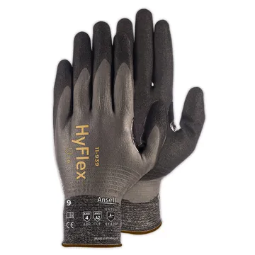 Ansell HyFlex® 11-939 Fully Dipped Oil-Repellent Lightweight Gloves
