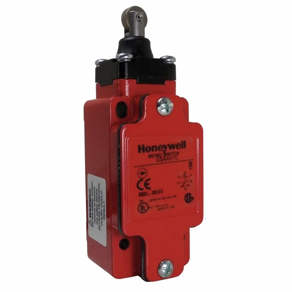 Honeywell Top Roller Plunger Safety Interlock Switch - GSAA22C