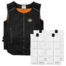 Ergodyne Cooling Vest with Packs Chill-Its® 6260 Lightweight Phase Change Cool Vest 12135