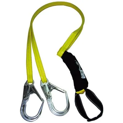 3M القوس الكهربائي Lanyard Double Leg 100 ٪ Tie -Off - 1220590