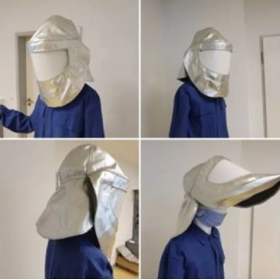 JUTEC® Aluminized Open Back Hood - HSS003-KA-1-KF-SA