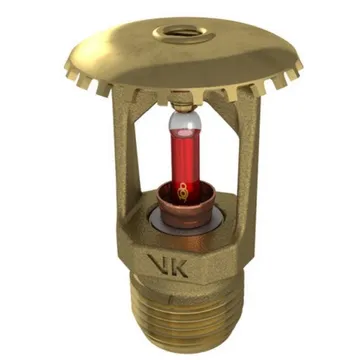 Viking Upright Sprinkler, Std. Response, KF 5.6, 68°C, 1/2" NPT, Brass, UL/FM Model VK100 - 12986A