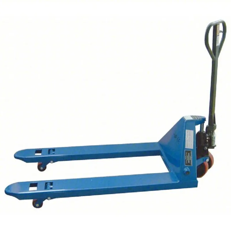 General Purpose Manual Pallet Jack, 5,000 lb Load Capacity, 48 in x 6 1/4 in - 12U125 