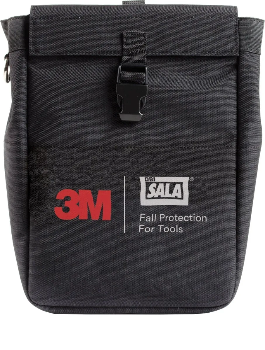 3M™ Tool Pouch with D-ring , Canvas, Black, 7.5 in x 11 in 3M™ Tool Pouch with D-ring , Canvas, Black, 7.5 in x 11 in