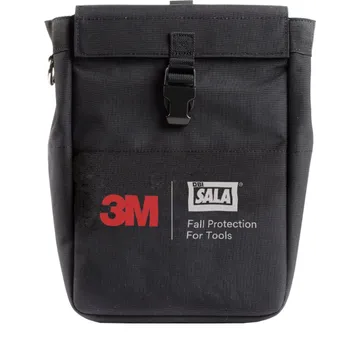 3M™ Tool Puch with D-ring, Canvas, Black, 7.5 in x 11 in-1500124