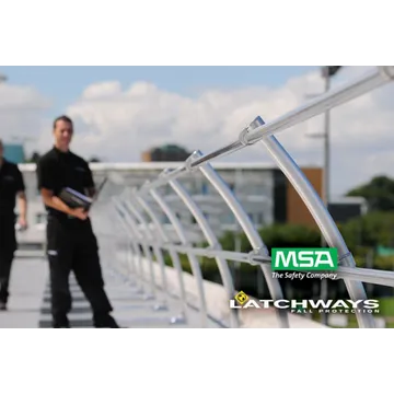 نظام الدرابزين على السطح MSA Latchways VersiRail®