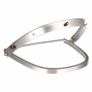 Honeywell Faceshield Bracket for Visor Helmet Attachment, Aluminum, Silver - CP5004