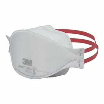 3M™ Aura™ Health Care Particulate Respirator and Surgical Mask 1870+, N95, 120/Case