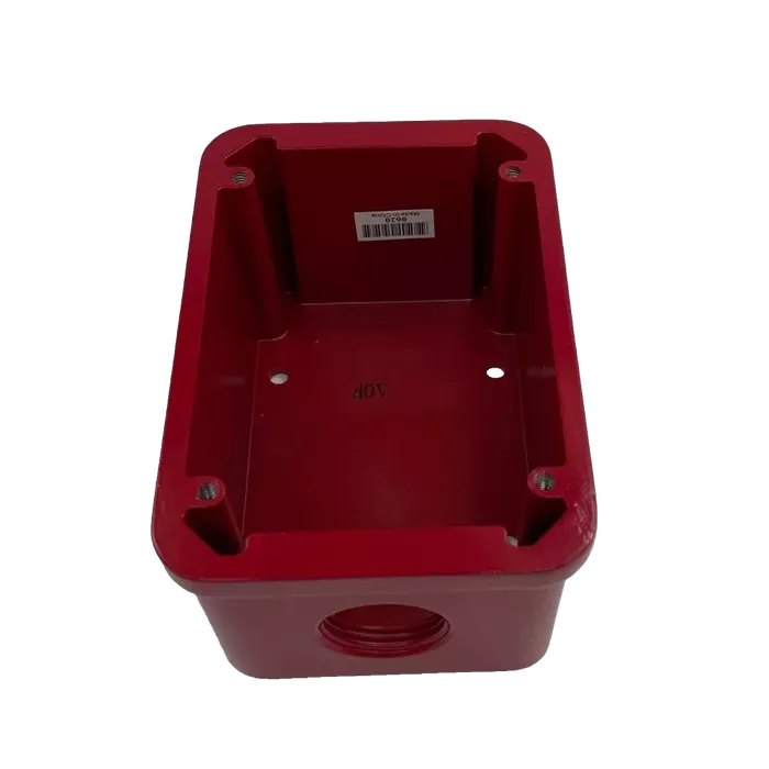 Simplex 9211 Simplex 2975-9211 Red Weatherproof Back Box NEMA 3R Rated
