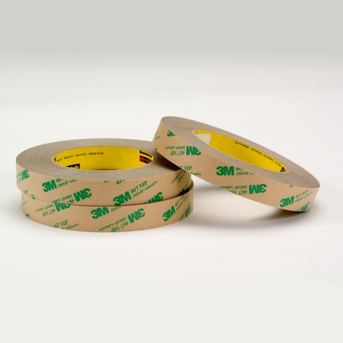 3M™ Adhesive Transfer Tape 468MP, 305mm x 55m CoA  - YP208006566