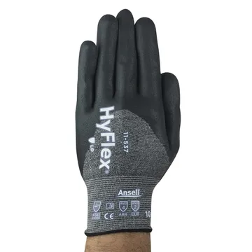 Ansell HyFlex® 11-537 Cut Resistant Glove, 3/4 Dip Protection, Ultralight Weight 