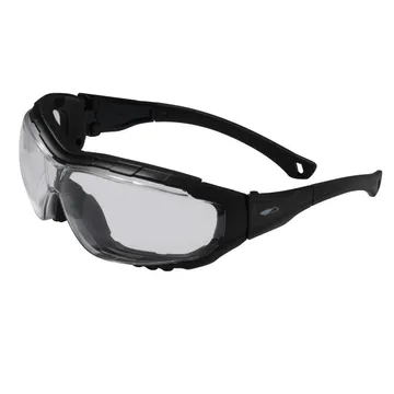 نظارات JSP Explorer 2™ للسلامة الهجينة الشفافة/نظارات واقية، باللون الأسود 
