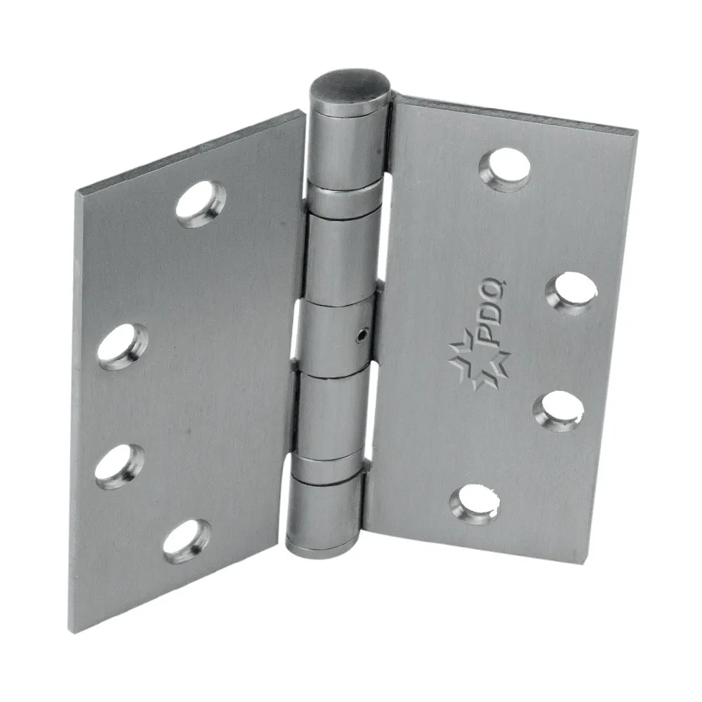 PDQ 2 Ball Bearing Hinge, Door Accessories, 4.5" X 4", Standard Weight