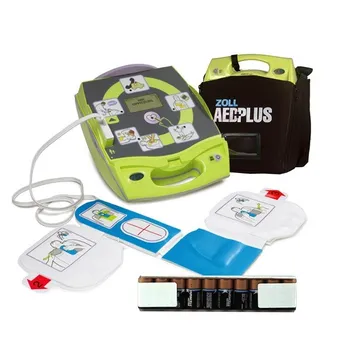 Zoll AED Plus Semi Automatic Defibrillator, with Voice Recording, English - 20100001102011010