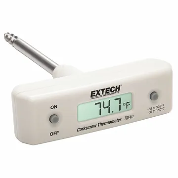 EXTECH Corkscrew Stem Thermometer - TM40
