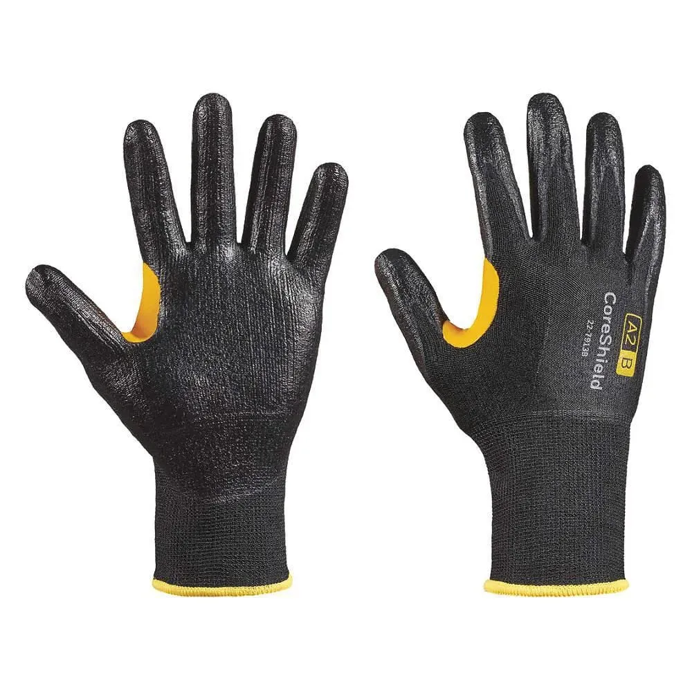 Cut Resistant Gloves, Size 10, A2 Ansi / Isea Cut Level, Palm, Nitrile Glove Coating Material - Honeywell - 22-7913B/10XL