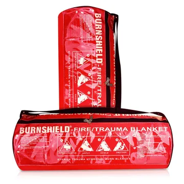 Burnshield Fire, Trauma Blanket 2.45 m x 1.6 m ( 98" x 64" ) Barrel Bag / Wall Mount