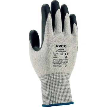 UVEX High Cut Resistance Gloves, Nitrile Rubber Coating - 6659