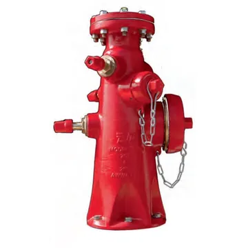 AVK Wet Barrel Fire Hydrant, 24/10, Monitor Connection, Cast Iron Caps & Dummy Nut