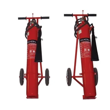 SFFECO Mobile CO2 Extinguisher, 10 Kg, Model TC 10, SASO Approved - 30003010014