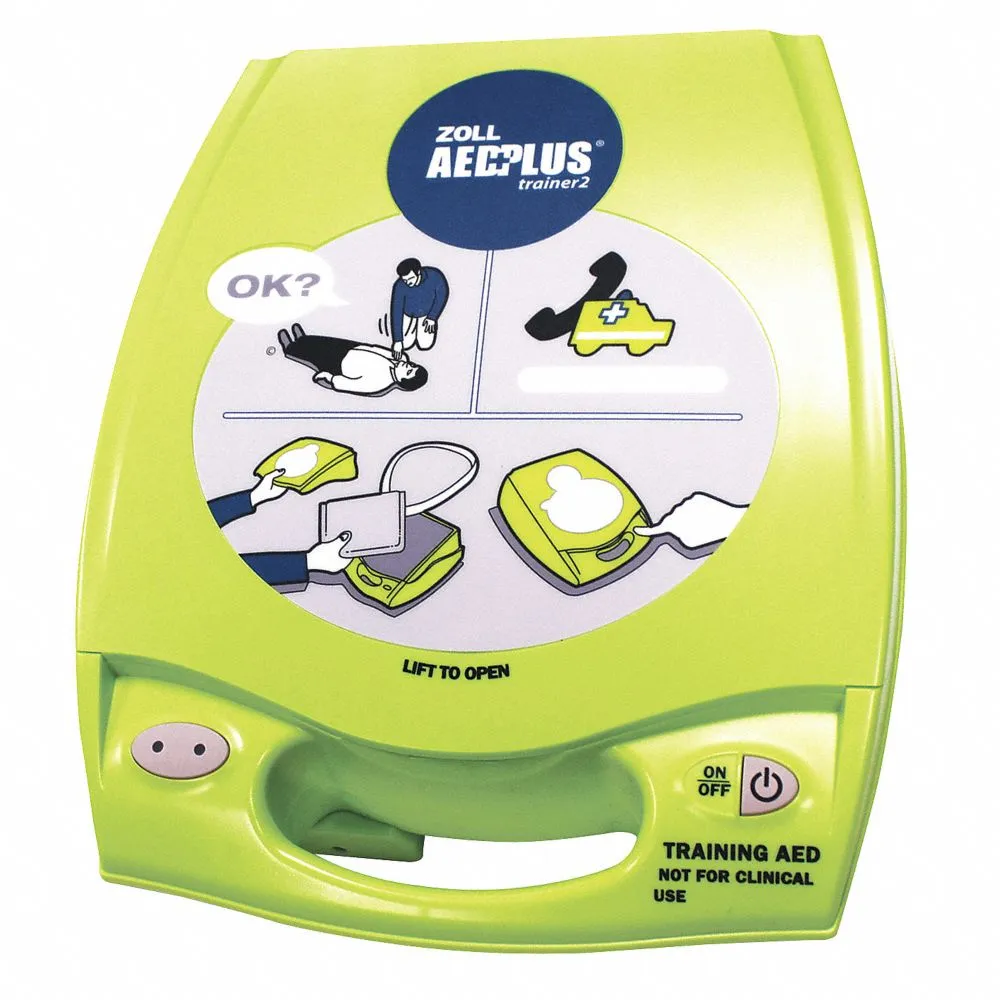 ZOLL AED Plus® Trainer 2, Automatic Defibrillator Training Unit - 8008-0050-01