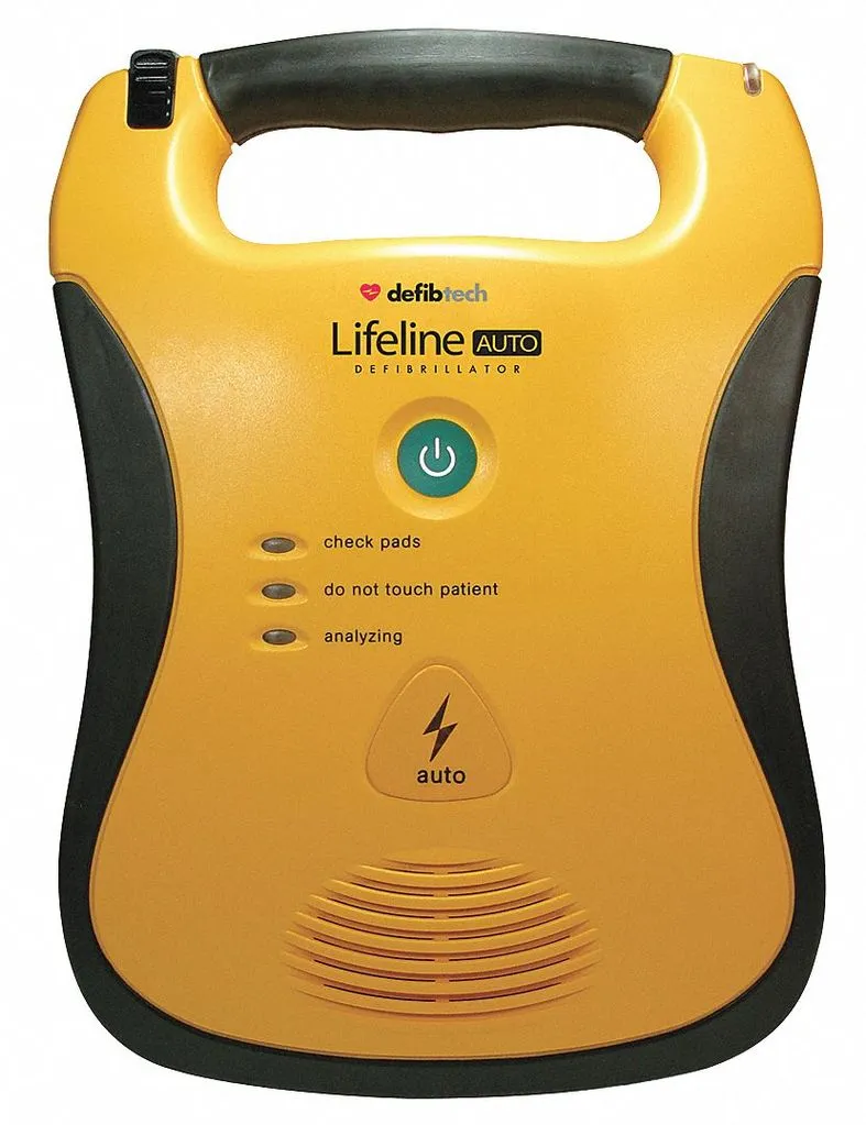 DEFIBTECH Automatic Lifeline AED with Rx, AHA Compliant - DCF-A120RXEN