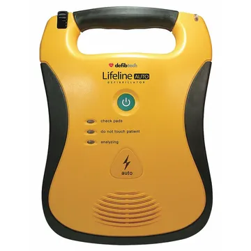 DEFIBTECH Automatic Lifeline AED with Rx, AHA Compliant - DCF-A120RXEN