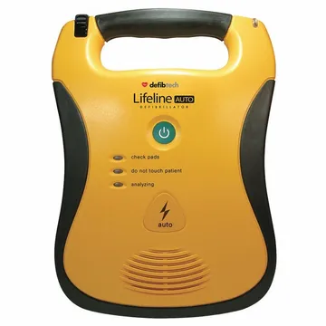 DEFIBTECH Automatic Lifeline High Capacity AED with Rx, AHA Compliant - DCF-A130RXEN