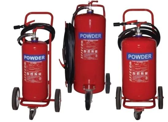 SFFECO Mobile DCP Fire Extinguisher, 25 Kg, Model TDP 25, SASO Approve