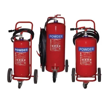 SFFECO Mobile DCP Fire Extinguisher, 30 Kg, Model TDP 30, SASO Approved - 30004010013