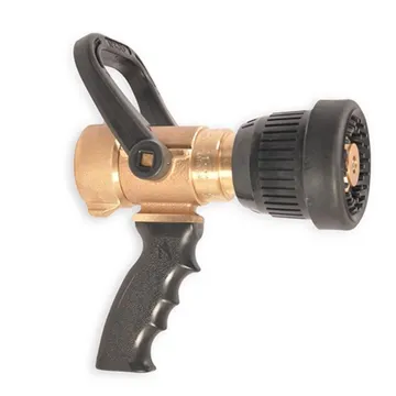 AKRON 2 1/2'' Brass Fog Nozzle with Pistol Grip - 260