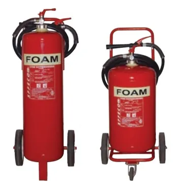 SFFECO Mobile Foam Fire Extinguisher, 10 Gallon, Model TF 10G - 30005010014