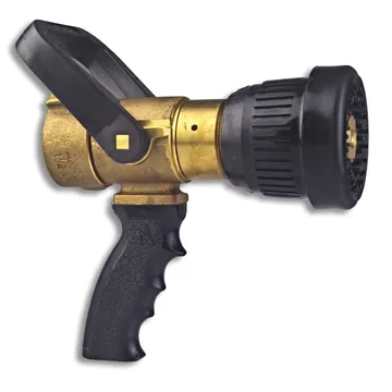 AKRON 1 1/2'' Brass Fog Nozzle with Pistol Grip - 3019