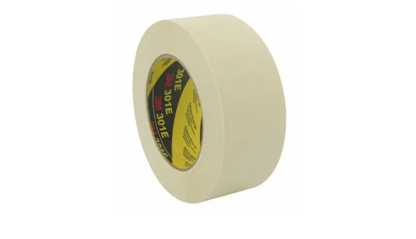 3M™ Performance Industrial Masking Tape 301E, Beige, 48 mm x 50 m 