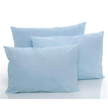 pillow factory pro barrier ® وسادة 19x25 ، الأزرق ، كامل بالإضافة إلى انخفاض مستوى حجم 48 سم × 63.5 سم