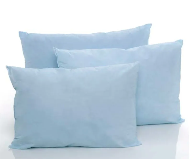 The Pillow Factory Pro-Barrier® Pillow 21X27, Blue, Full Loft Level, Size 53 cm x 68.5 cm
