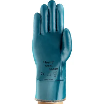 Ansell Hynit® 32-800 Hand Protection Gloves, Nitrile Excellent Protection, Green, Size 9 