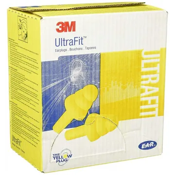 3M™ UltraFit™ Earplugs, Uncorded, 100 Pair/Box