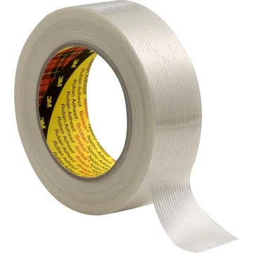 3M™ Scotch® General Purpose Filament Tape 8956, White, 25 mm x 50 m, 0.12 mm - KT000000325