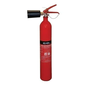 SFFECO CO2 Portable Fire Extinguisher, 5 Lb., Model CD5-L, SASO Approved - 29006010020