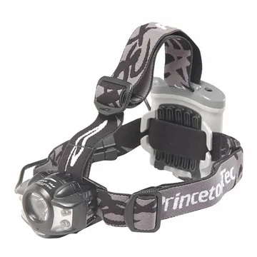 PRINCETON TEC Headlamp, 550 Max Lumens Output, 90 hr. Run Time, Strobe, Black -  APX21-BK/DK