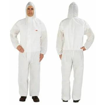3M™ Disposable Protective Coverall, White - SKU 4515